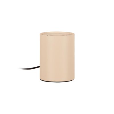 Lucide TUBE - Table lamp - Ø 9,6 cm- LED 3 StepDim - GU10 - 1x5W 2700K - Taupe